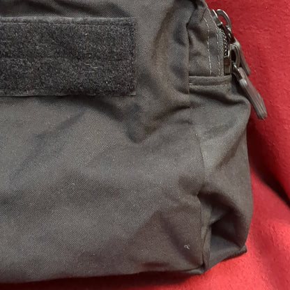 Utility Pouch/Admin Large Black Used *34cr-MAR80*