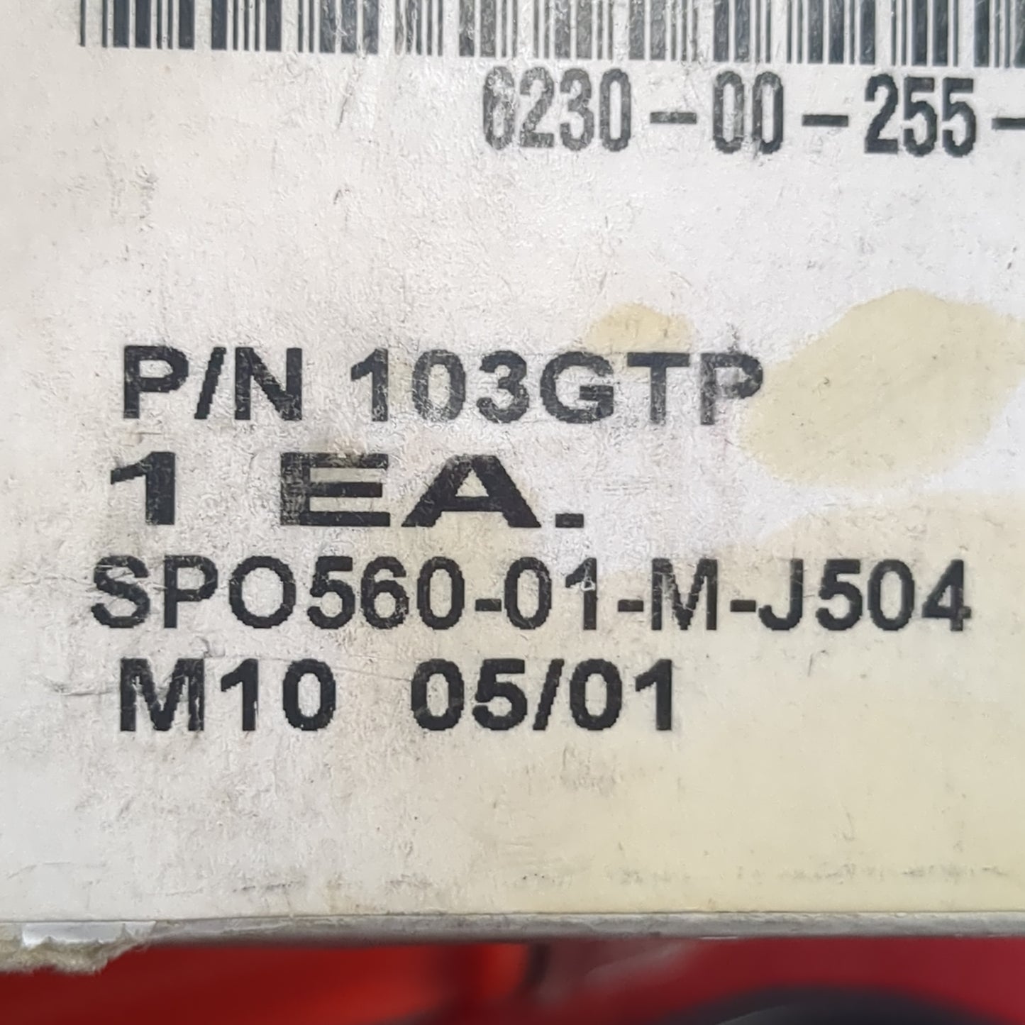 NOS Fulton Industries 103 GTP 0166 (j09-MAR84)