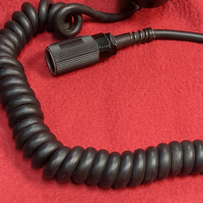 VINTAGE US Army Sonetronics H250-U 5 pin Handset Microphone W/Volume Control Used (com2-MAR92