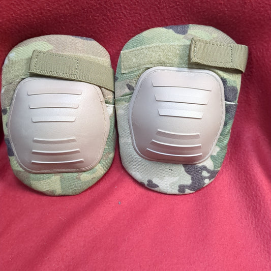 SET of US Army Elbow Pads Ripple OCP Camouflage Excellent Condition (25O-ALP08)