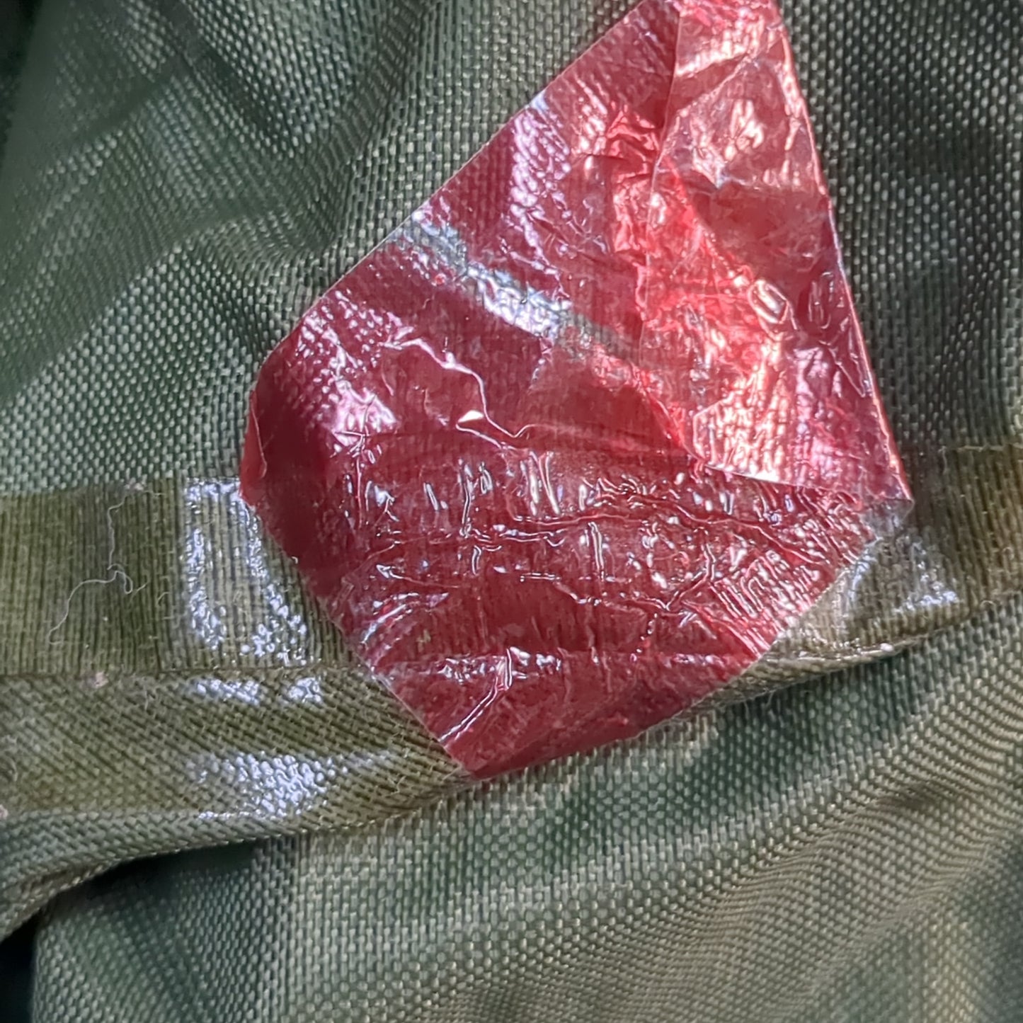 US Army Waterproof Clothing Bag Wet Weather Dated Used (31CR-ALP09)