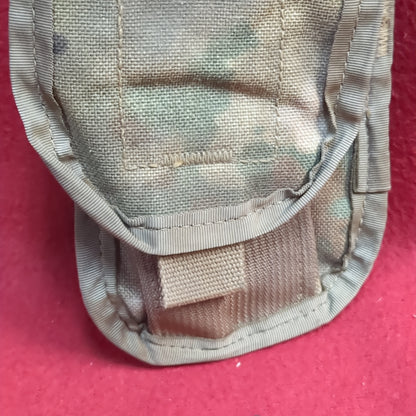 US Army MOLLE M4 2 Mag Pouch Used (32CR-ALP12)