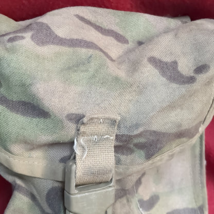 US Army OCP Camo 200 RND Ammo Molle Pouch Used (32CR-ALP14)