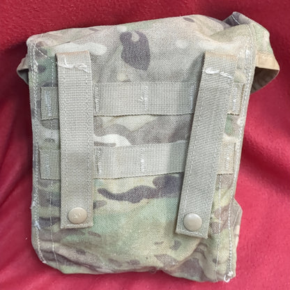 US Army OCP Camo 200 RND Ammo Molle Pouch Used (32CR-ALP14)