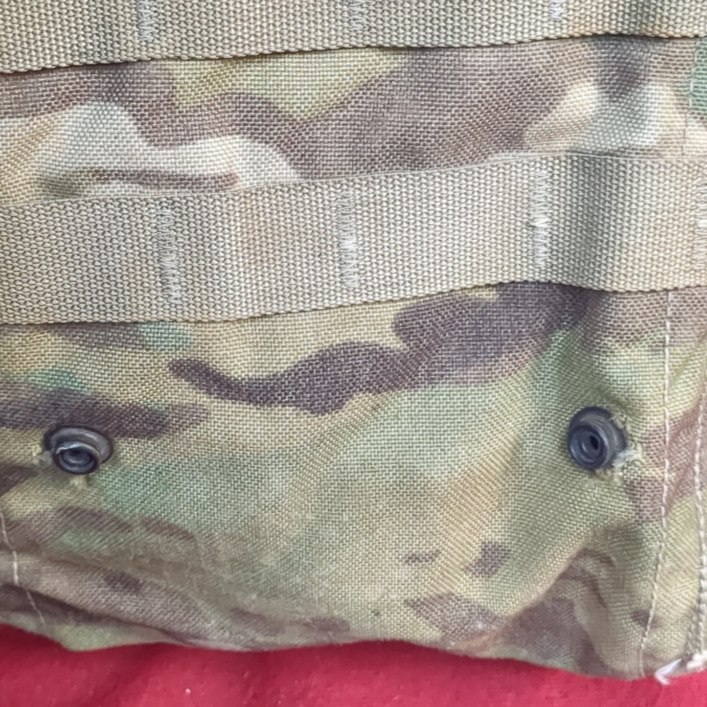 US Army OCP Camo 200 RND Ammo Molle Pouch Used (32CR-ALP14)