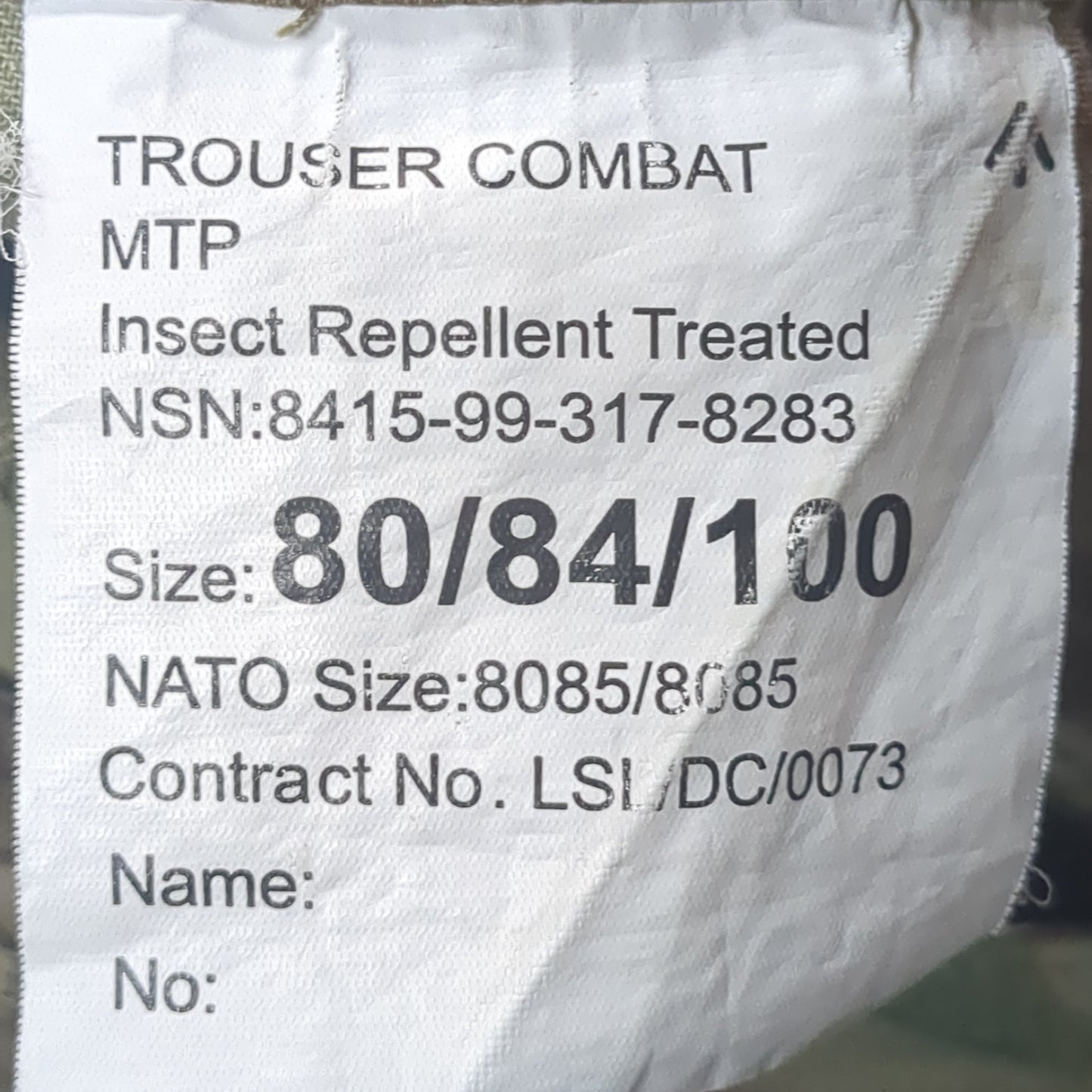 British MTP Combat Shirt Under Body Armor Top/ Trousers Combat MTP (OCP11- ea07-ALP36)