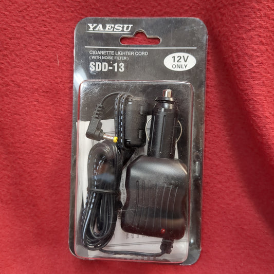 NOS Genuine Yaesu SDD-13 Adapter 12V Car Charger for VX-7R VX-8R (fc03-ALP45)