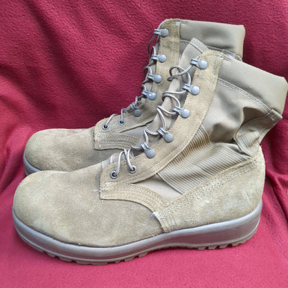 BELLEVILLE Desert Coyote Combat Boots  9 W Wide AHWC 18-D-1001 Used (CB01-ALP46)