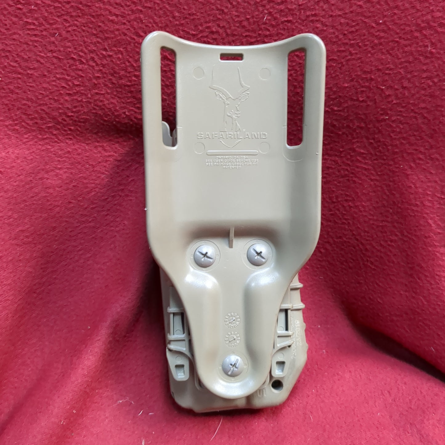 SAFARILAND ALS SIG SAUER P320 CONCEALMENT PADDLE AND BELT LOOP COMBO HOLSTER Used (hc05-ALP64)