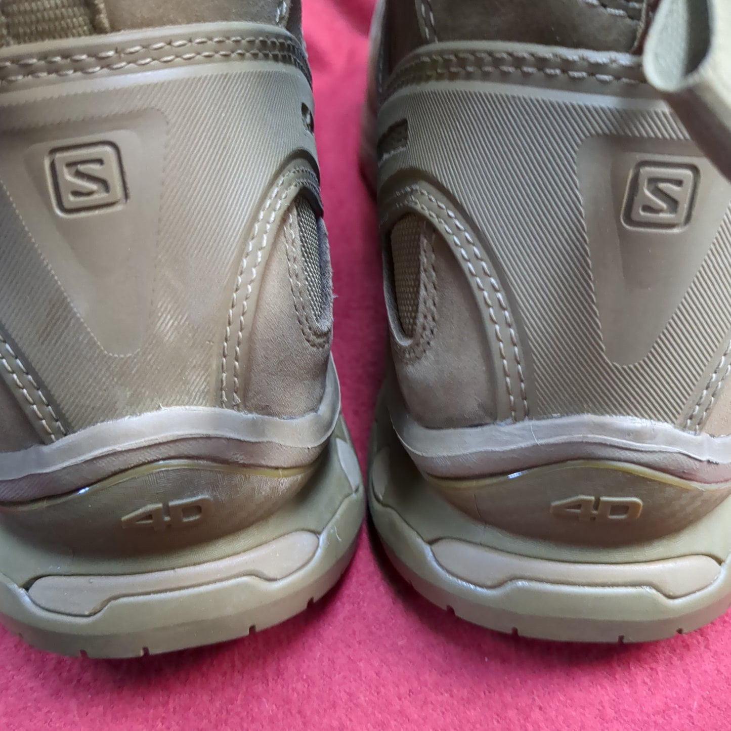 10.5M SALOMON Quest 4D GTX Forces 2 Coyote Gore-tex Boots (12g 12n- db13-6)