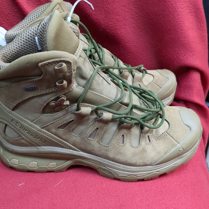 10.5M SALOMON Quest 4D GTX Forces 2 Coyote Gore-tex Boots (12g 12n- db13-6)