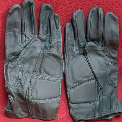 Set of US Army X-Large HWI Goatskin Kevlar Hot Weather Combat Gloves Used (40cr- cb2-ALP88)