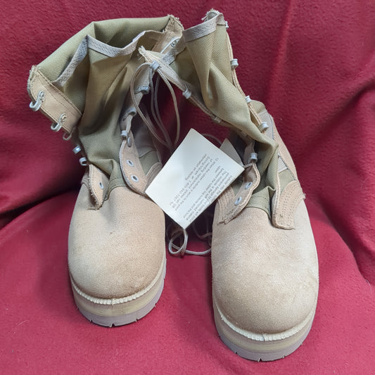 NWT US Army 5 W Hot Weather Combat Boots Coyote 1004 Used (hc02-YAM07)