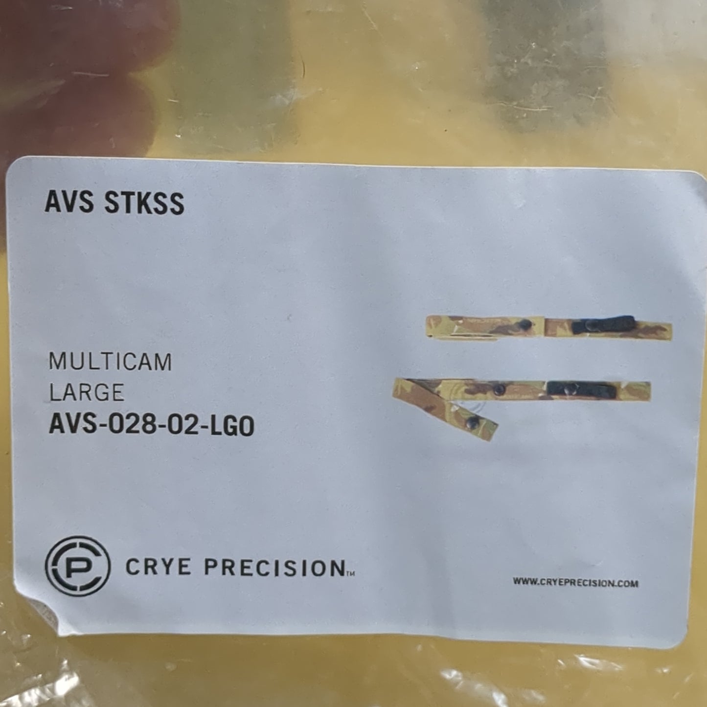 New Crye Precision AVS Structural Kinetic Support System StKSS - L Multicam OCP (11n-yam21)