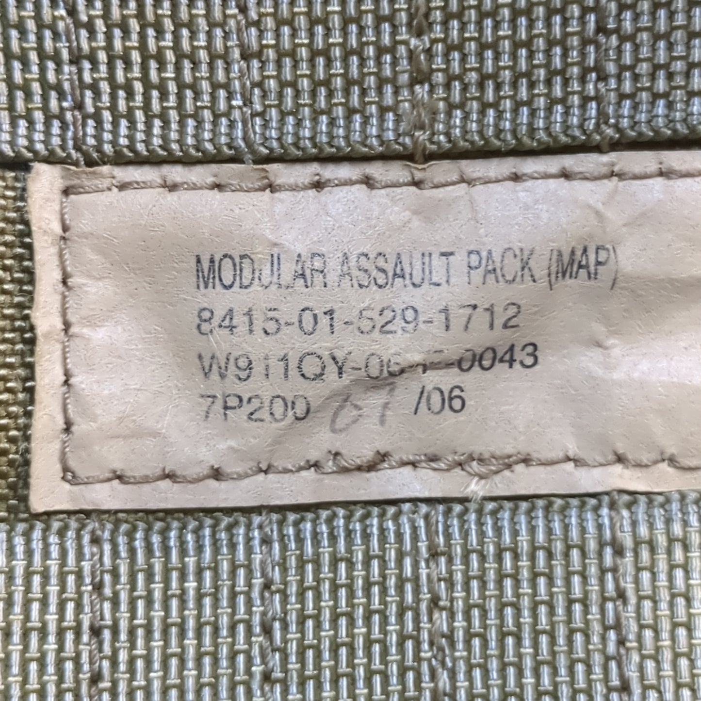 Eagle Industries Khaki MAP Modular Assault Pack (34cr-yam47)