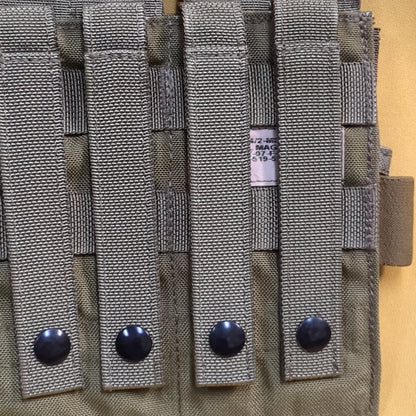 UNUSED Eagle Industries Khaki Molle Double Magazine Pouch (34cr-yam38)