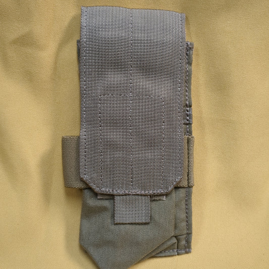 UNUSED Eagle Industries Khaki Molle Single Magazine Pouch (32cr-yam33)