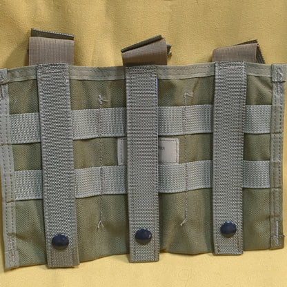 UNUSED Eagle Industries Khaki Modular 3 Mag Carrier (34cr-yam50)