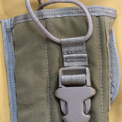 UNUSED Eagle Industries Khaki Molle MBITR Radio Pouch (34cr-yam53)