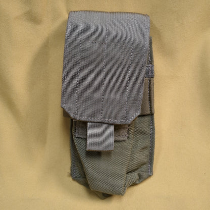 UNUSED Eagle Industries Khaki Molle Double Magazine Pouch (34cr-yam32)