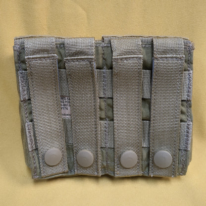 Eagle Industries Khaki Molle Double Magazine Pouch KYDEX (32cr-yam43)