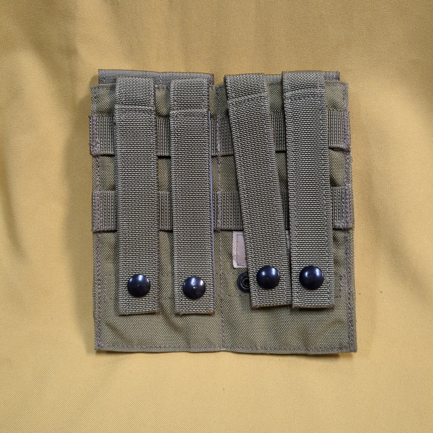 UNUSED Eagle Industries Khaki Molle Double Magazine Pouch (32cr-yam39)