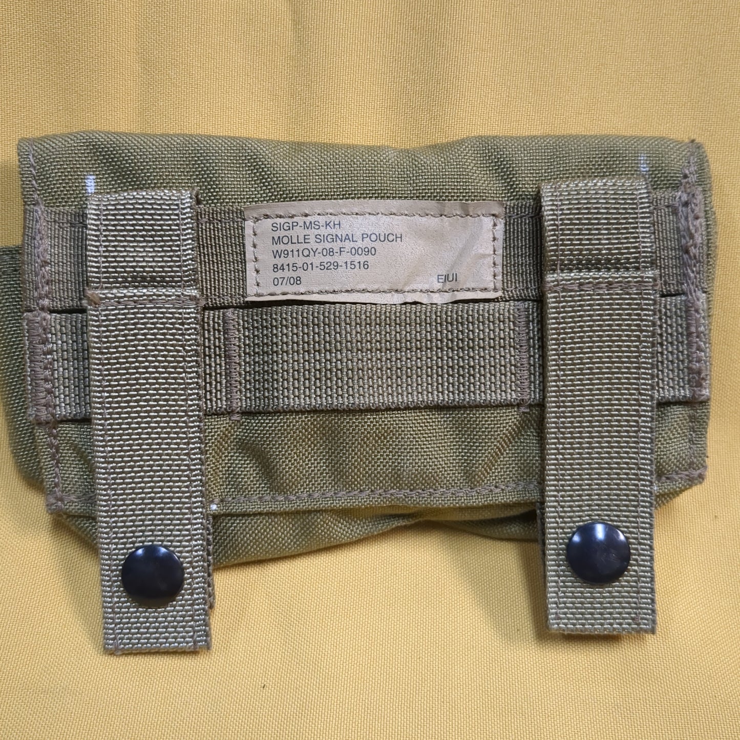 UNUSED Eagle Industries Khaki Molle Signal Pouch (34cr-yam30)