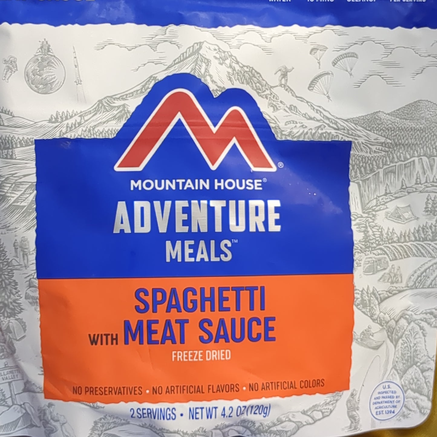 4 Pack Mountain House Adventure Meals EXP- 2053 (gttAM)