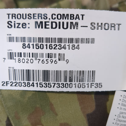 NWT SET of US Army Medium Regular Top / Medium Short Bottoms Multicam Frac Uniform Air Force *fc05-YAM65*