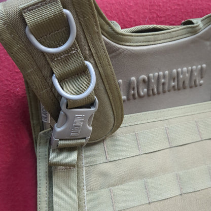 Blackhawk Base Vest Coyote Excellent Condition (eb06-YAM85)