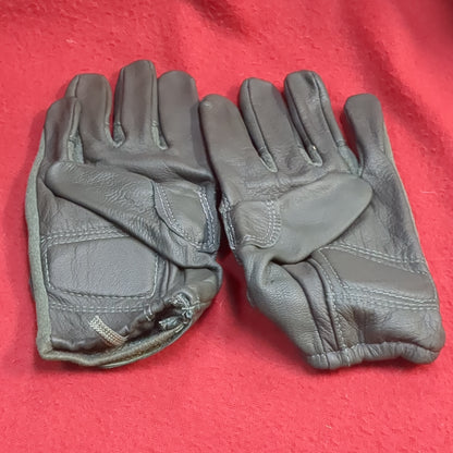 NOS Set of US Army Medium HWI Goatskin Kevlar Hot Weather Combat Gloves (40cr- cb2-YAM92)