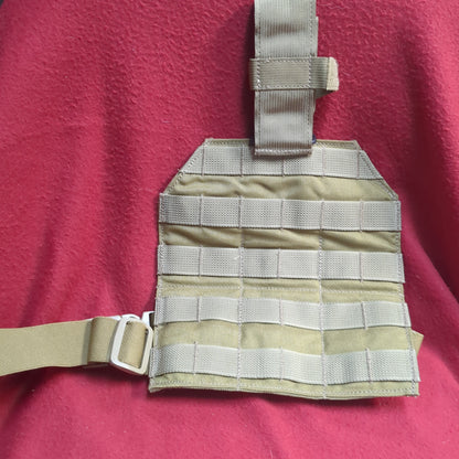 Molle Single Point Leg Panel W911GY-08-F-0090 Coyote Excellent Condition (35cr-YAM102)