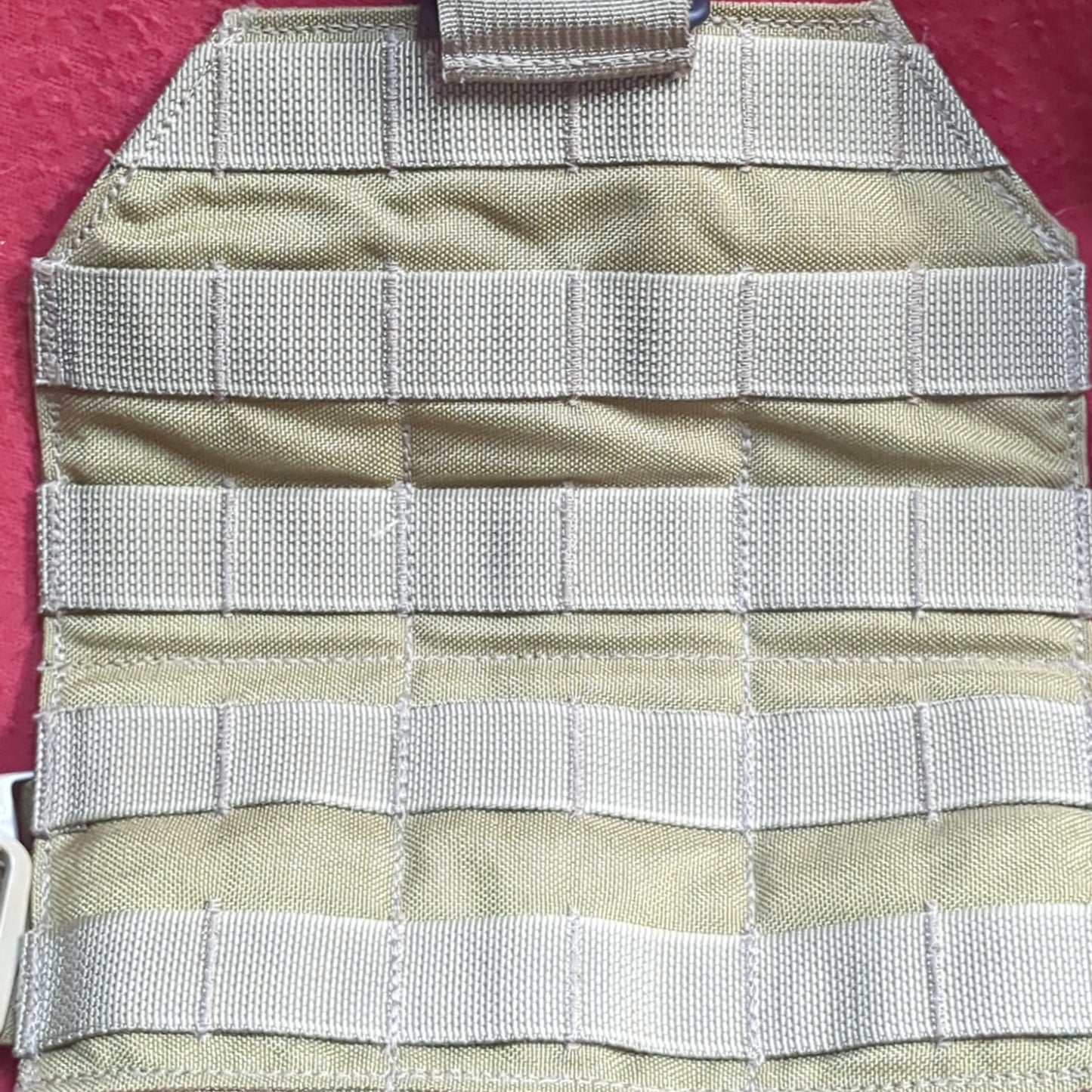 Molle Single Point Leg Panel W911GY-08-F-0090 Coyote Excellent Condition (35cr-YAM102)