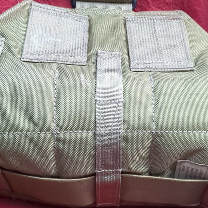 Molle Single Point Leg Panel W911GY-08-F-0090 Coyote Excellent Condition (35cr-YAM102)