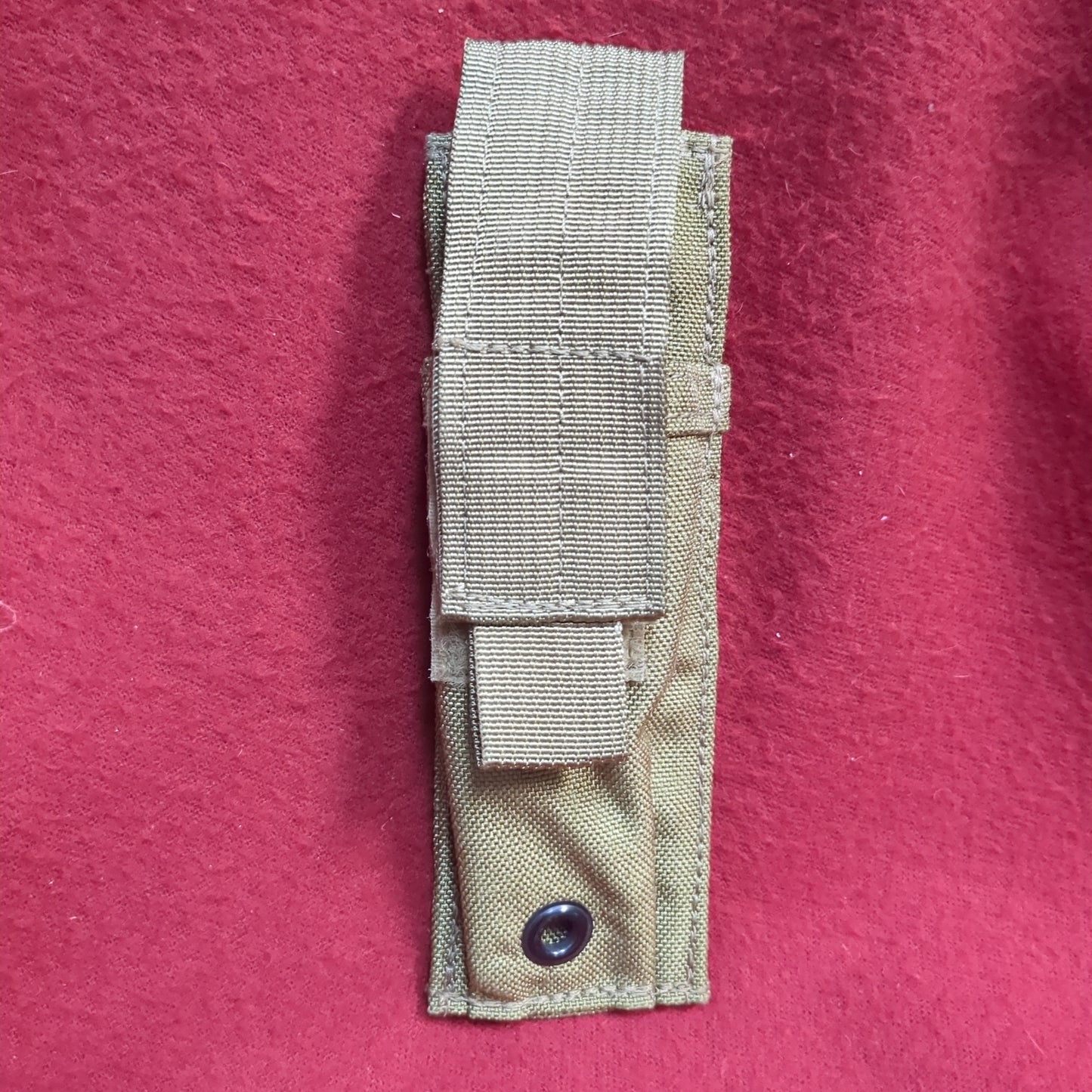 M9 Single Mag Pouch  W/ Extender coyote Used (35cr-YAM104)