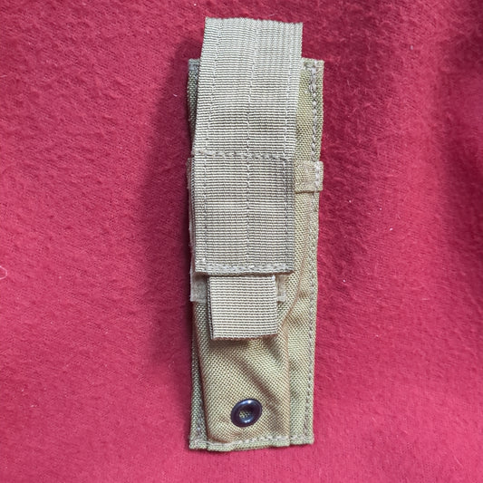 M9 Single Mag Pouch  W/ Extender coyote Used (35cr-YAM104)