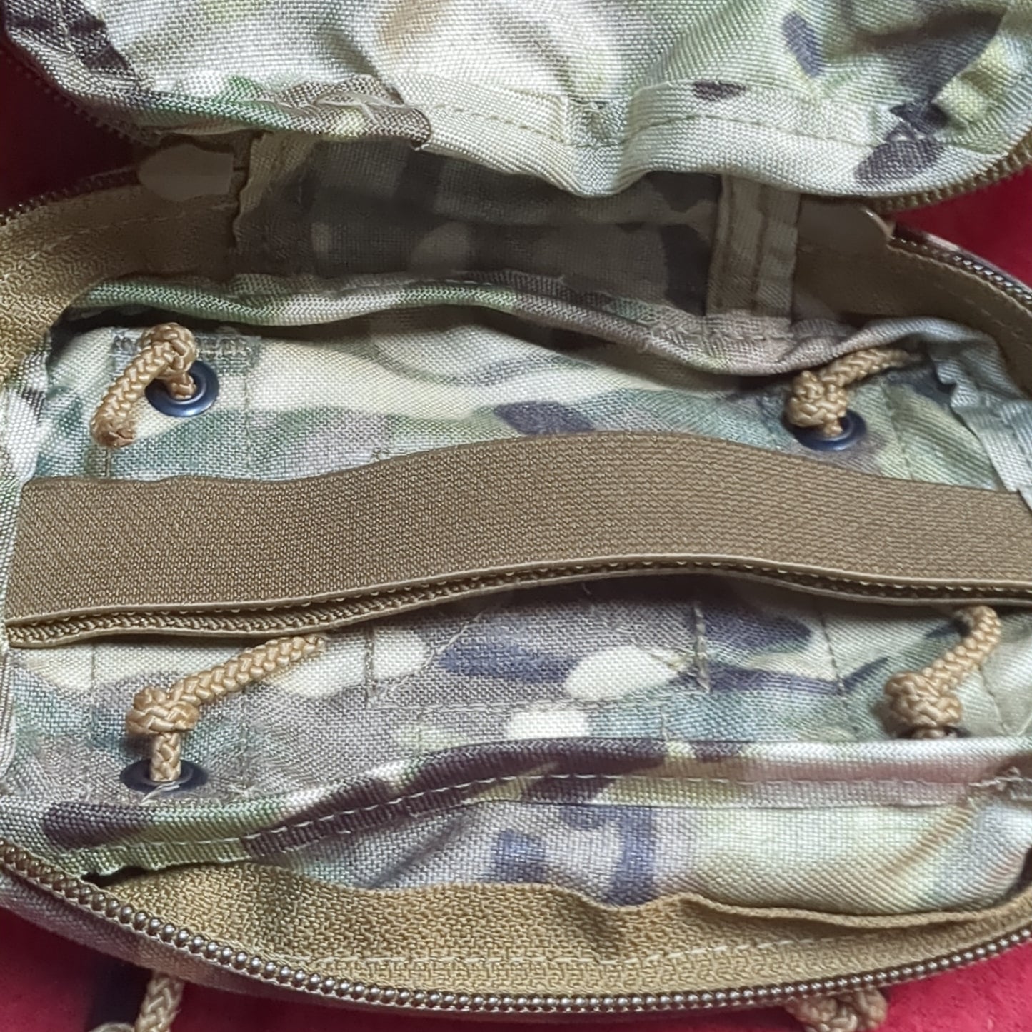 VELOCITY SYSTEMS "MAYFLOWER" UTILITY POUCH 7.5" X 5" MULTICAM MEDICAL & ADMIN Used (35cr-YAM114)