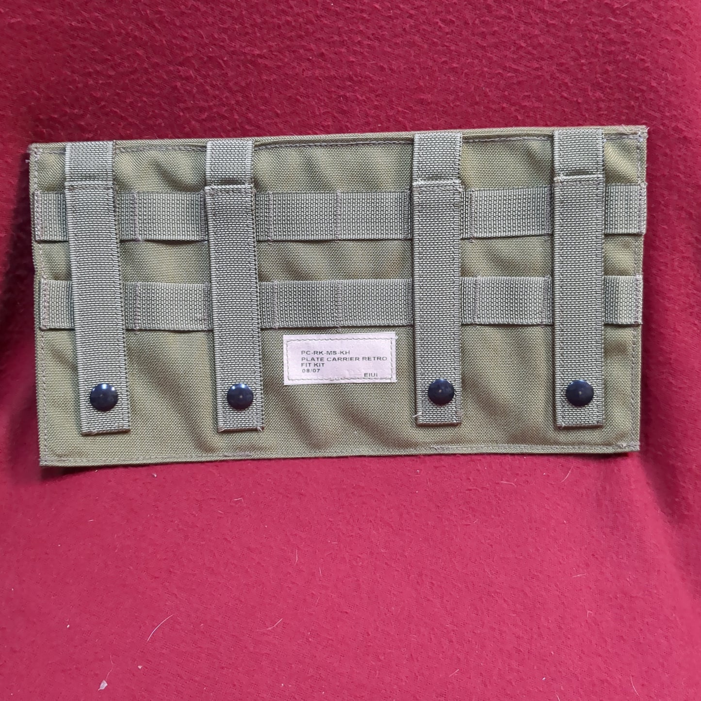 plate carrier retro pc-rk-ms-kh (od) coyote excellent condition (lbv4-yam129)