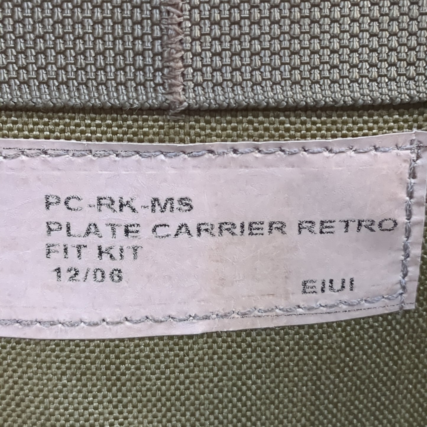 plate carrier retro fit kit pc-rk-ms coyote excellent condition (lbv4-yam130)