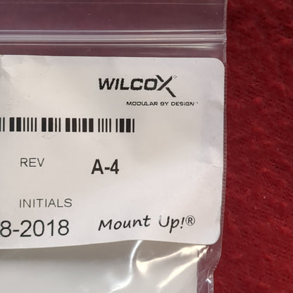 nos wilcox amber filter w/ ring fits PVS-14, 15, 31 (bar-yam131)