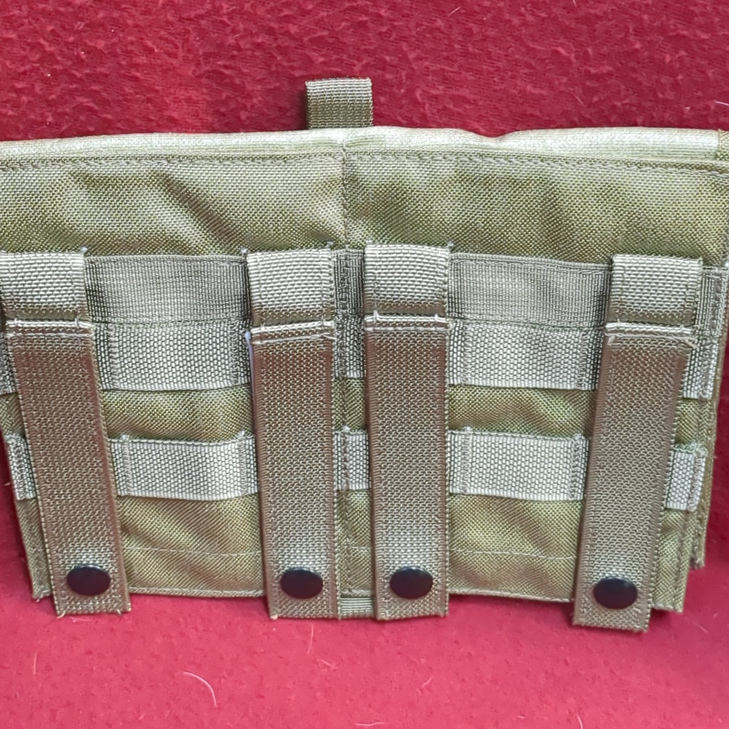 Eagle industries khaki mbav msap cummerbund kangaroo front flap good condition  (32cr-yam143)