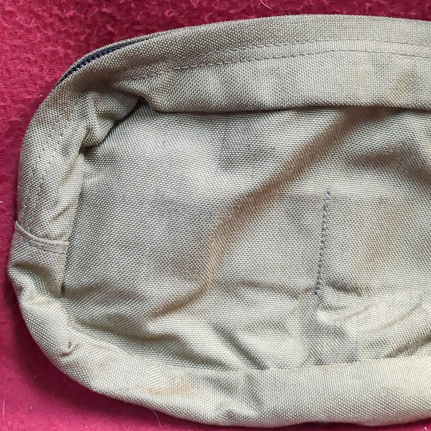 Eagle industries ut-935-ms-kh khaki 9x3x5 utility pouch  molle used (32cr-yam145)