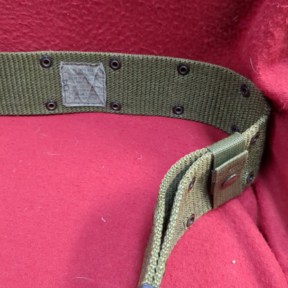 US military individual belt equipment pistol web lc-2 od green  (gcg1- da11-am147)