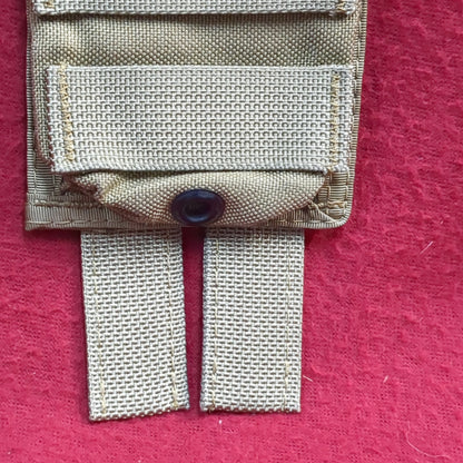 Small coyote molle pouch Used (32cr-yam149)