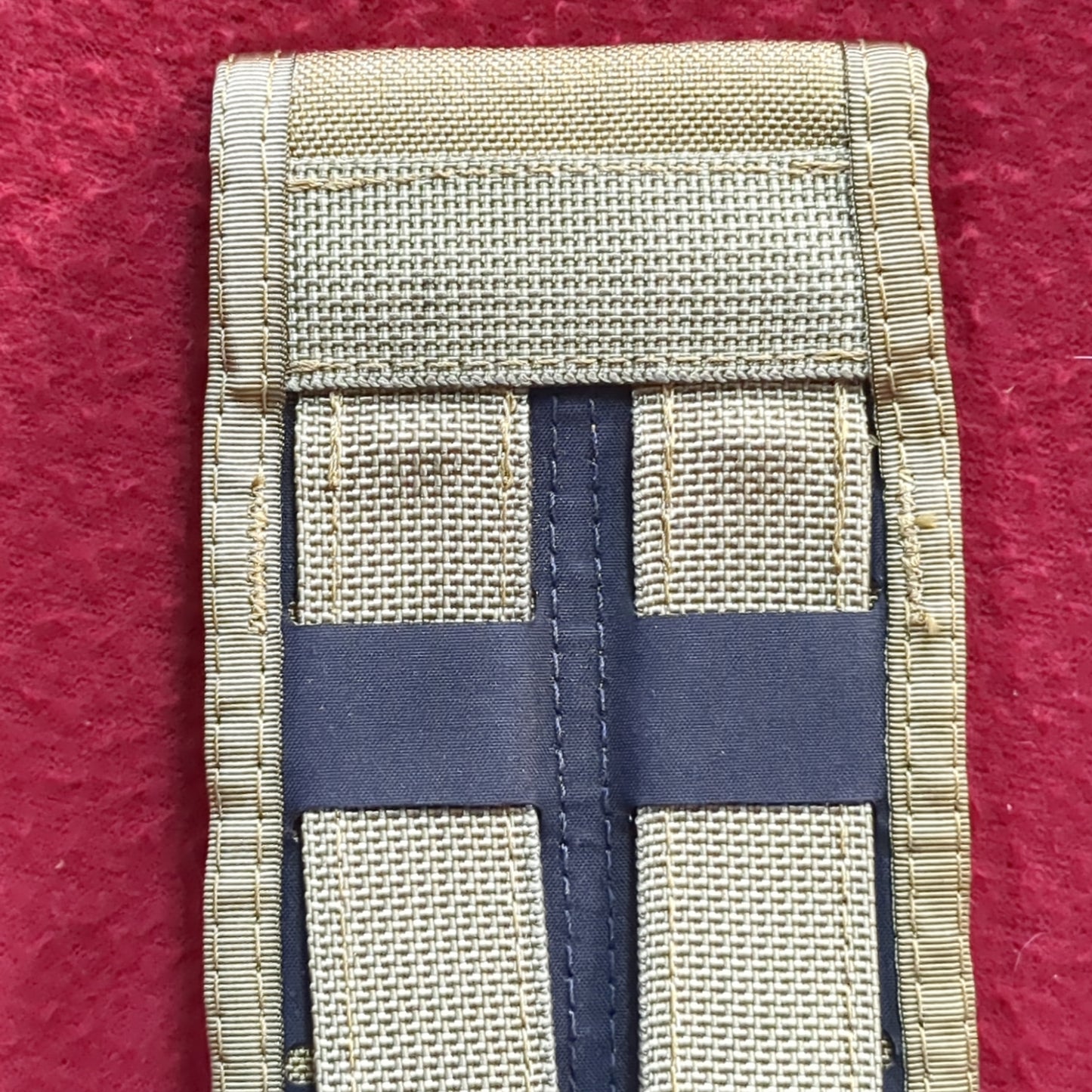 Small coyote molle pouch Used (32cr-yam149)