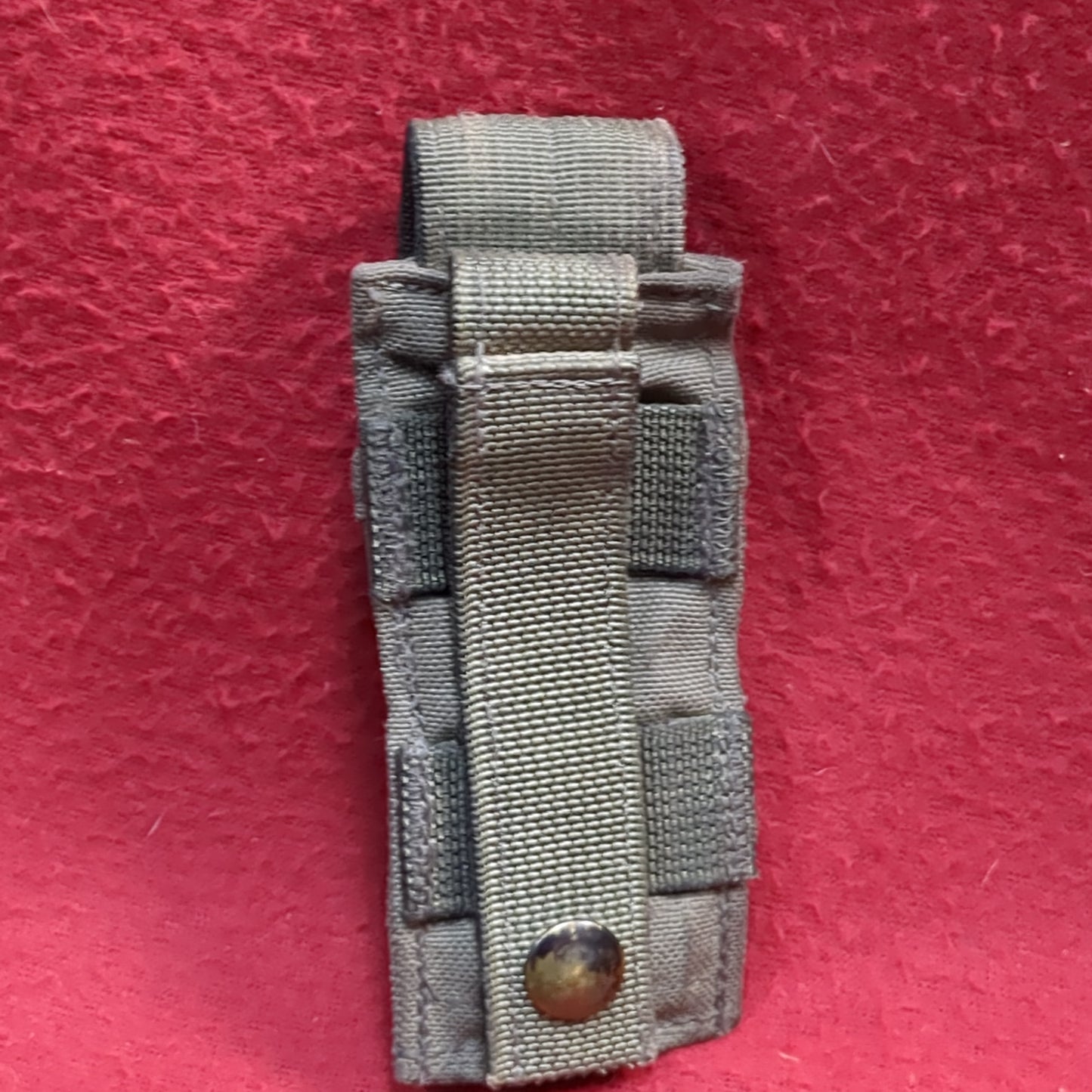 Single mag pouch 9mm od used (34cr-yam154)