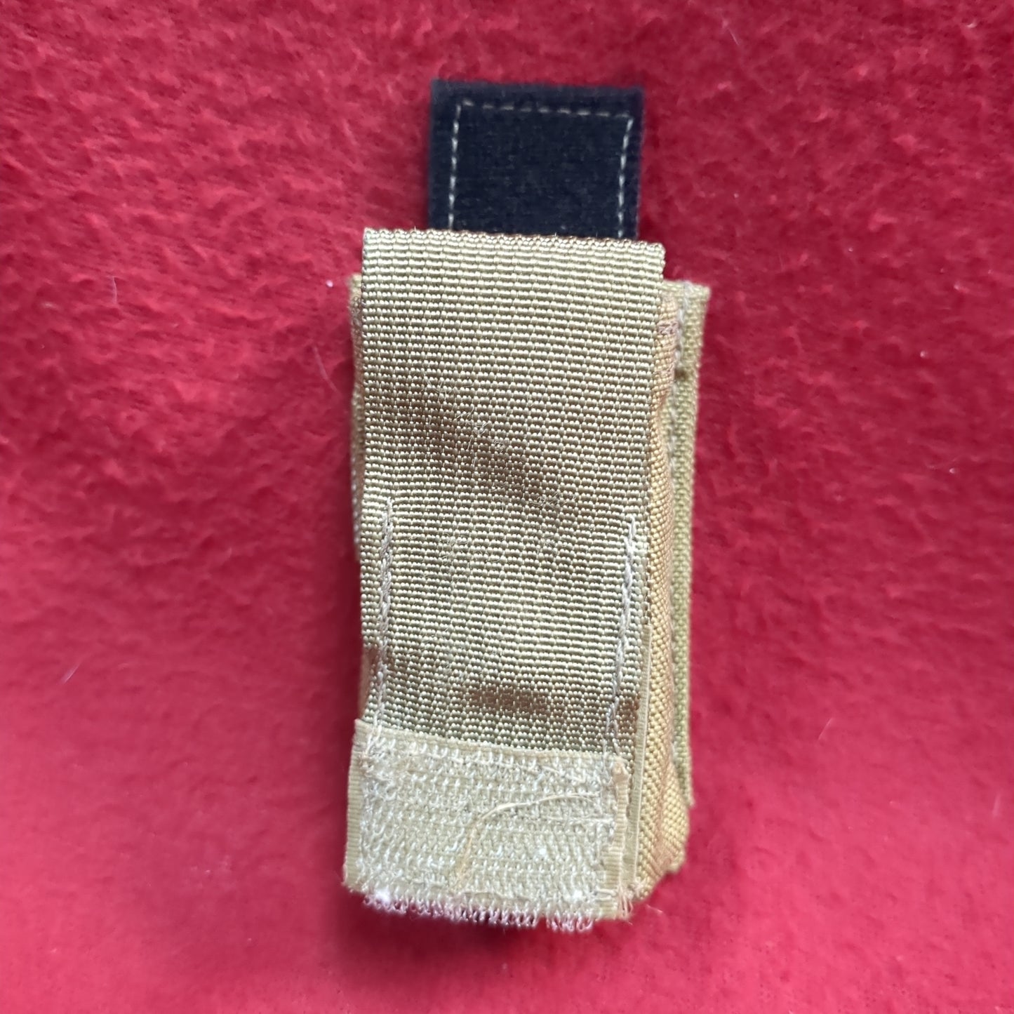 Single mag pouch 9mm tan used (32cr-yam155)