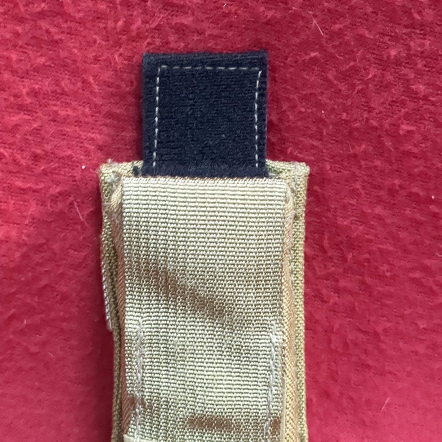 Single mag pouch 9mm tan used (32cr-yam155)