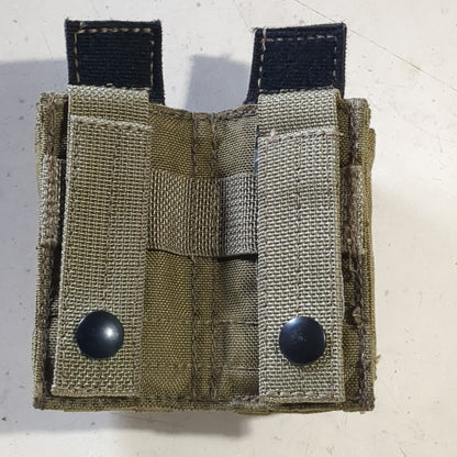 Eagle Industries Khaki Molle Double Magazine Pouch KYDEX (34cr-yam46)