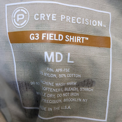 Crye precision medium long g3 field top shirt ocp multicam used (fc07-yam181)